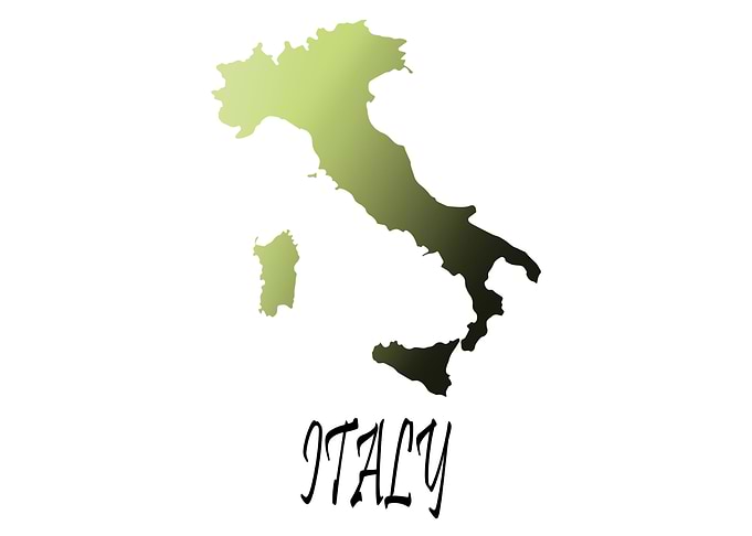 Italy Silhouette