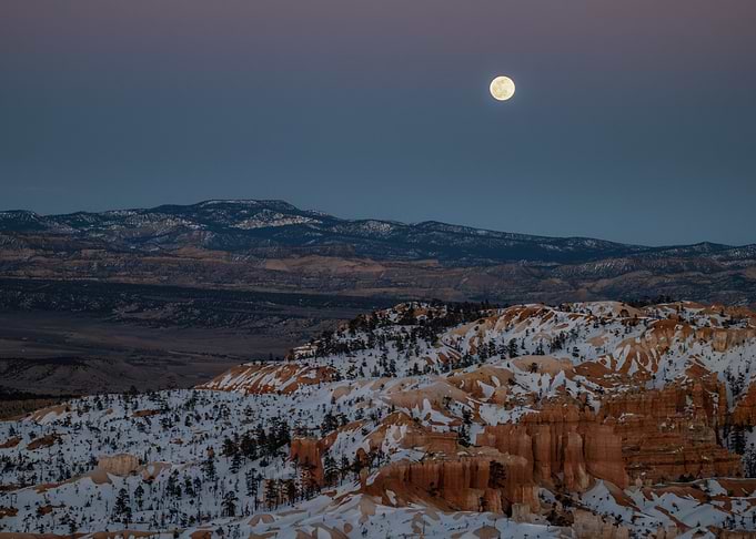 Moonlight at Bryce