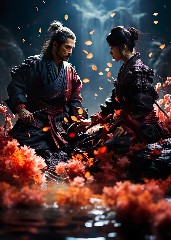 Japanese Samurai Peace