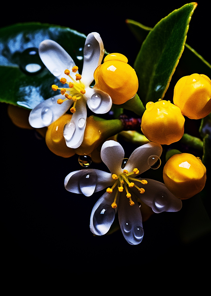 Sweet scented close up