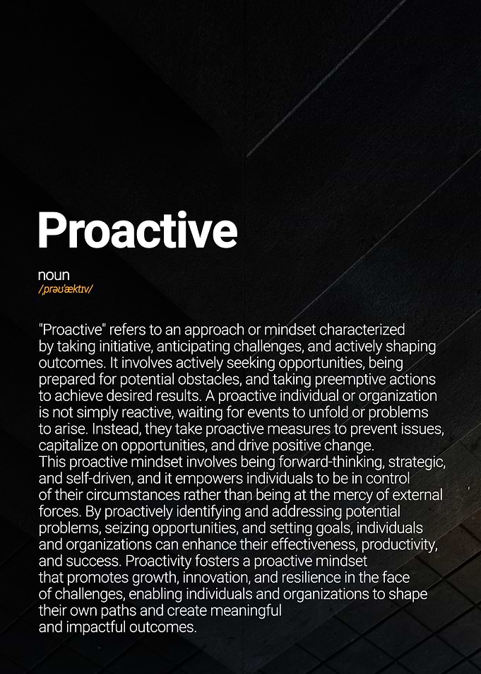Proactive