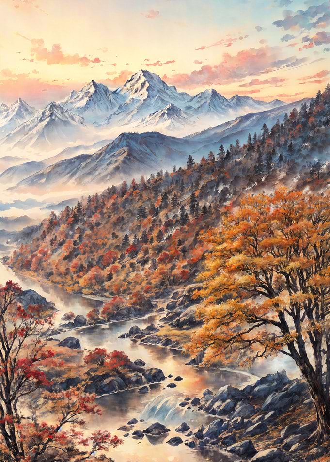 Autumn mountains