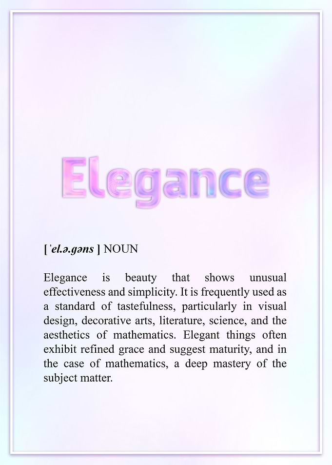 Elegance