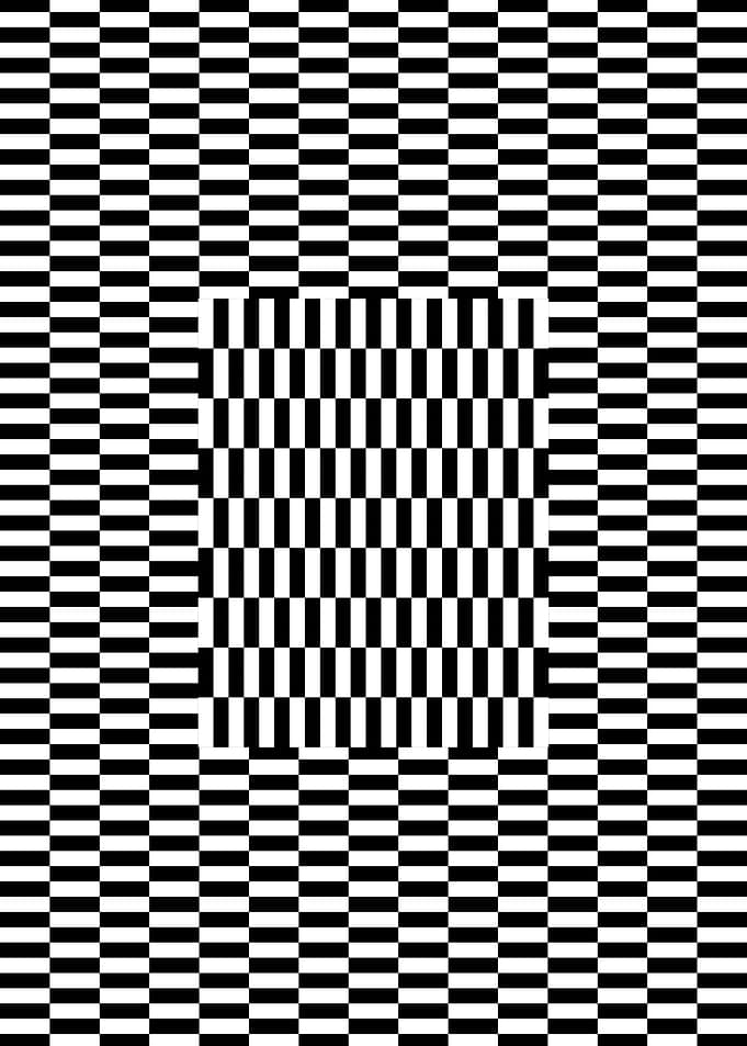 Square Anomalous Illusion