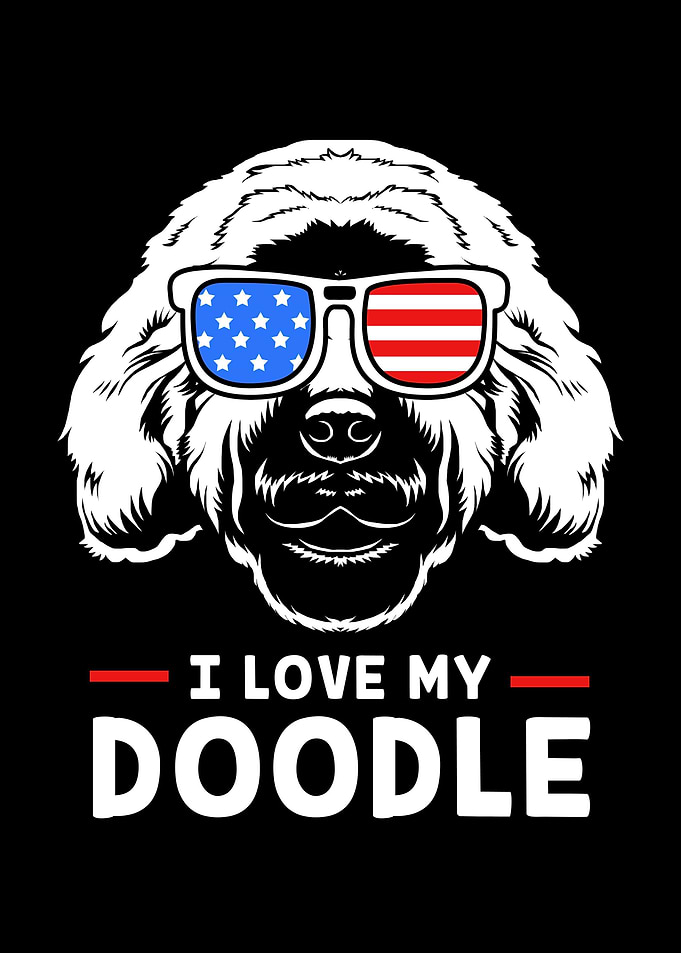 I Love My Dog Doodle
