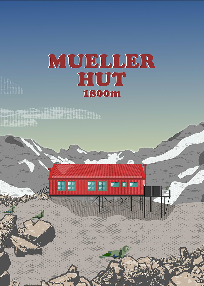Mueller Hut Retro