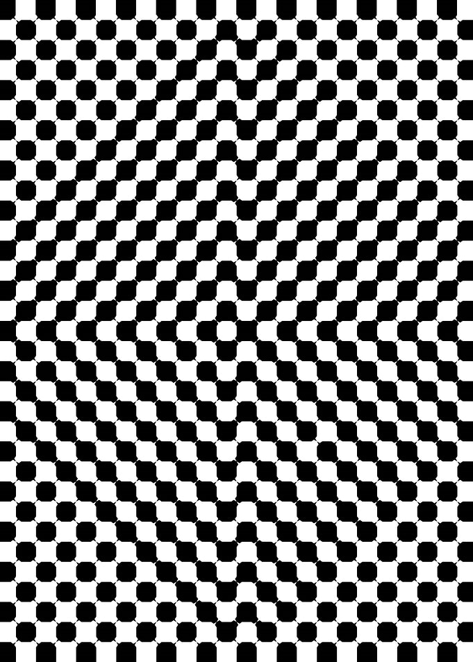 Anomalous Optical Illusion