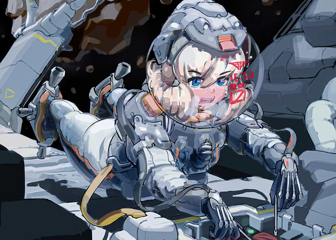 Astronaut girl
