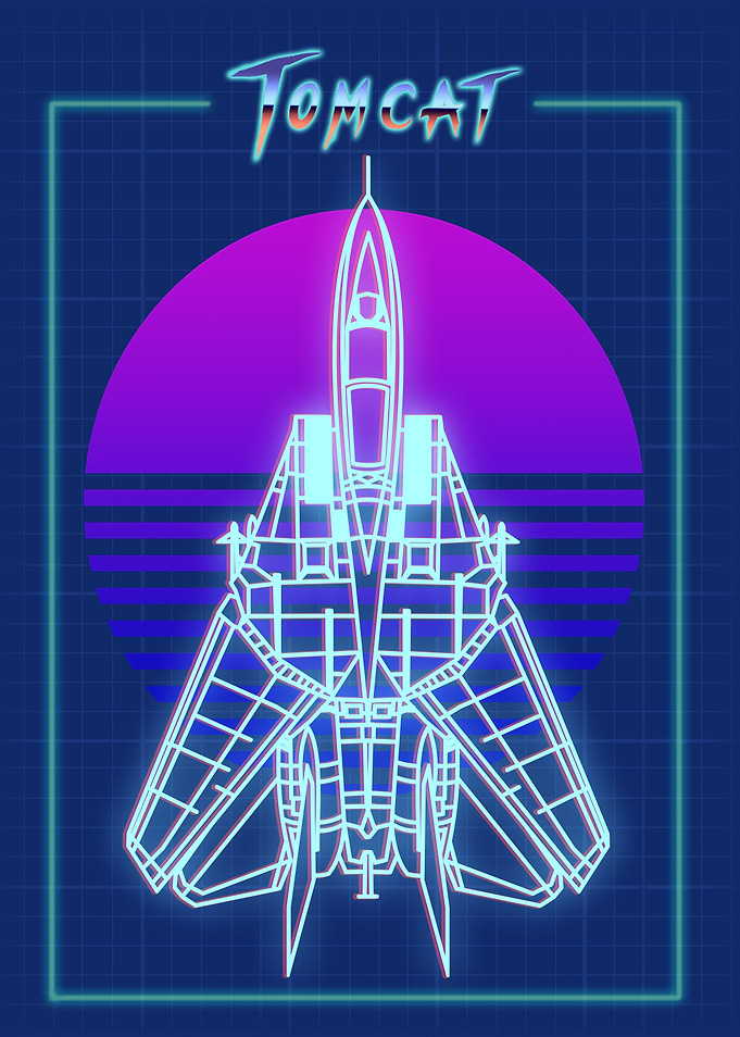 F 14 Tomcat blueprint