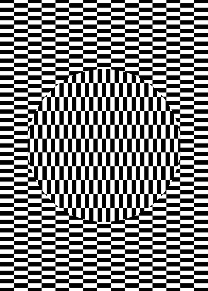 Visual Anomalous Illusion