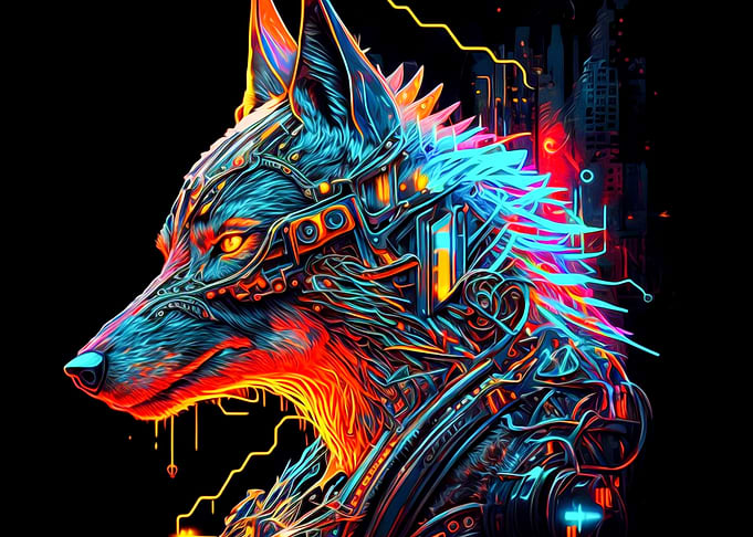 Wolf Cyborg