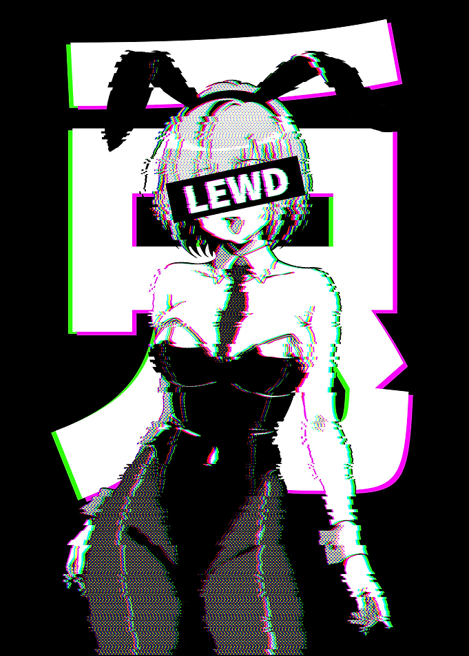 Retro Anime Bunny Girl