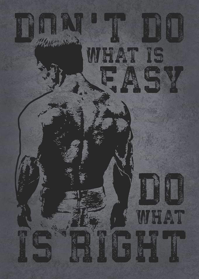 Do What Is Right vs Easy