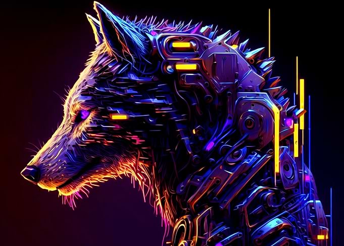 Wolf Cyborg