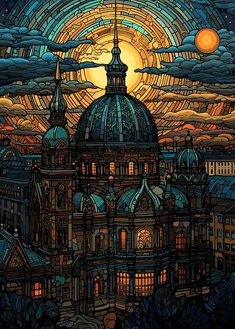 Berlin Dark Art Noveau