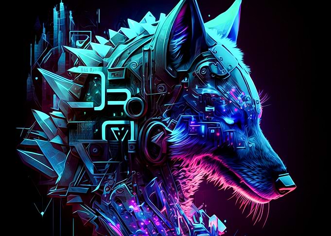 Wolf Cyborg