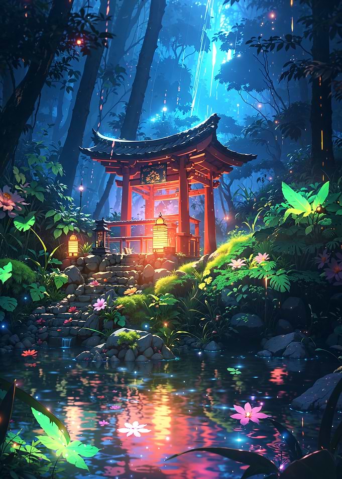 Glowing Shrine