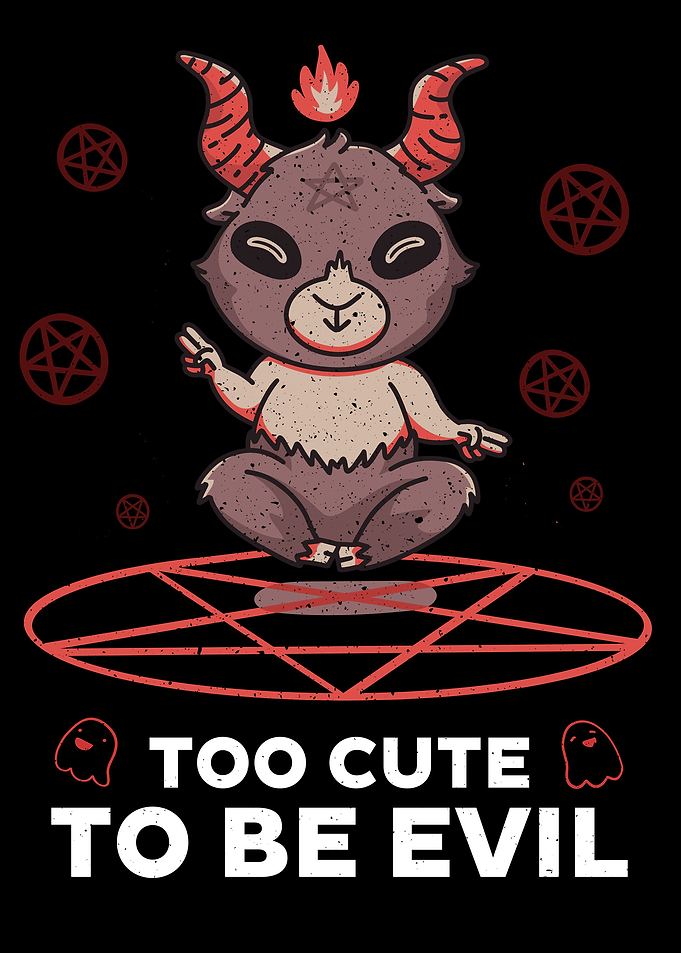 Too cute to be evil Funny