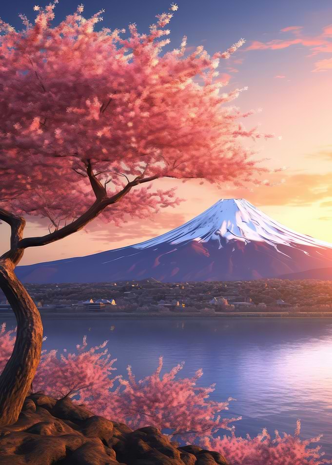 Serene Mount Fuji