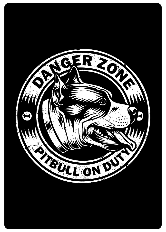 Pit Bull Sign