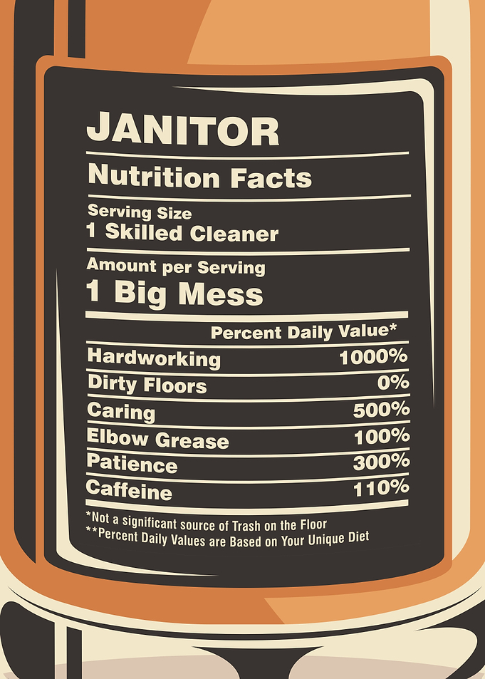 Janitor Nutrition Facts