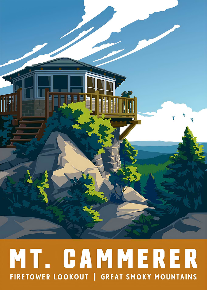 Mt Cammerer Firetower
