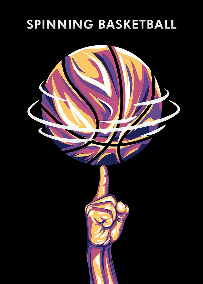 Spinning Basketball