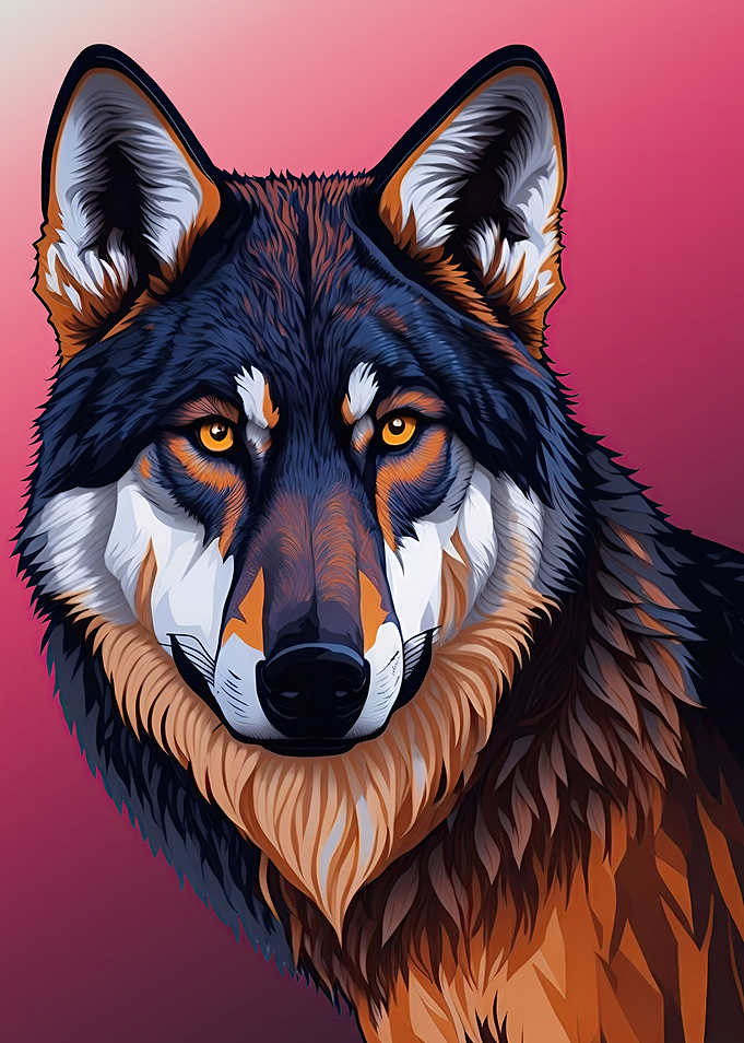 Whimsical Wolf