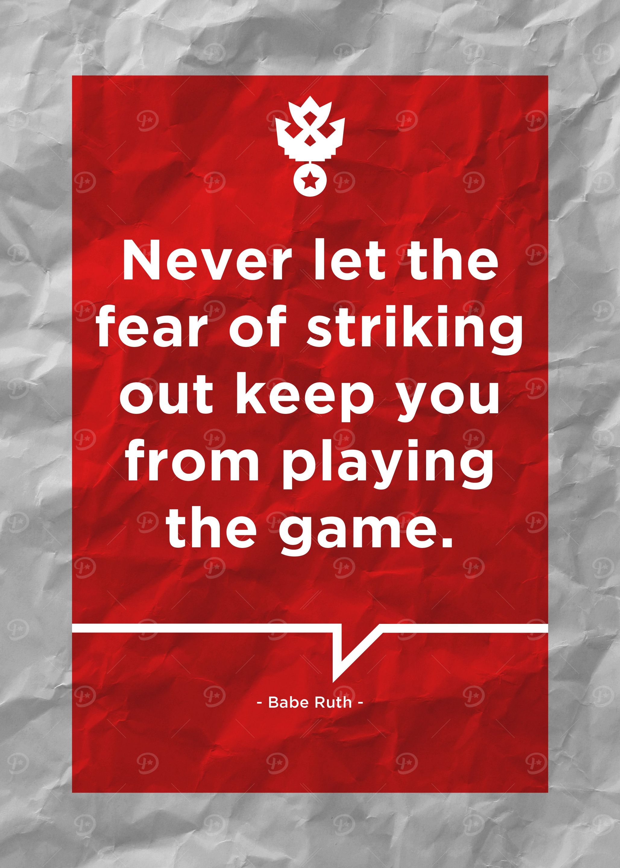 Never Let The Fear