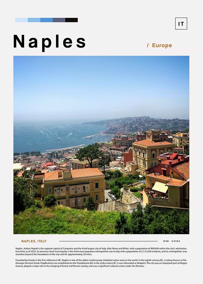photo poster of naples