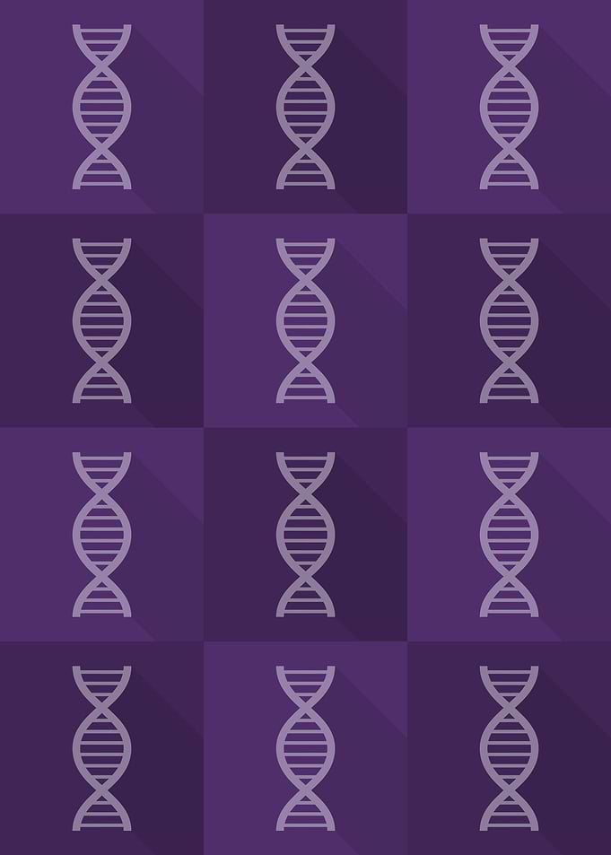 DNA Science Icons Pop Art