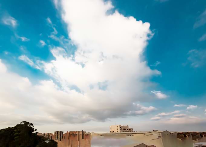 spectacular cloudscape