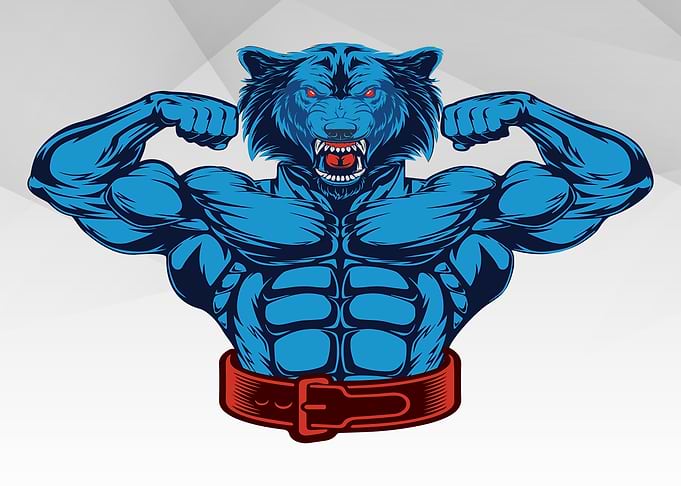 Wolf Bodybuilder