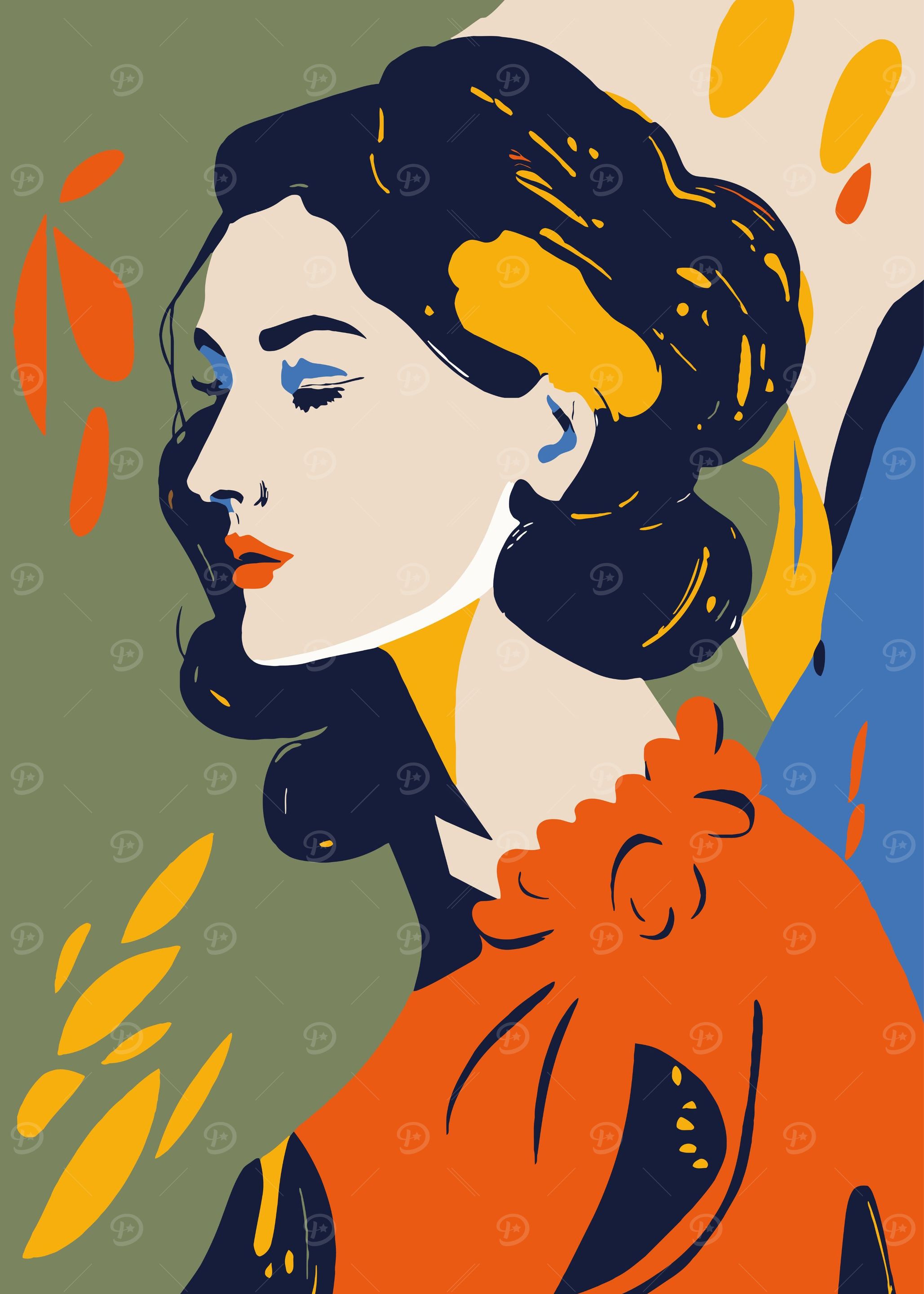Woman Pop Art