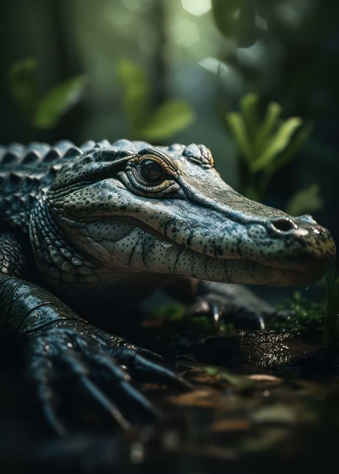 Powerful alligator