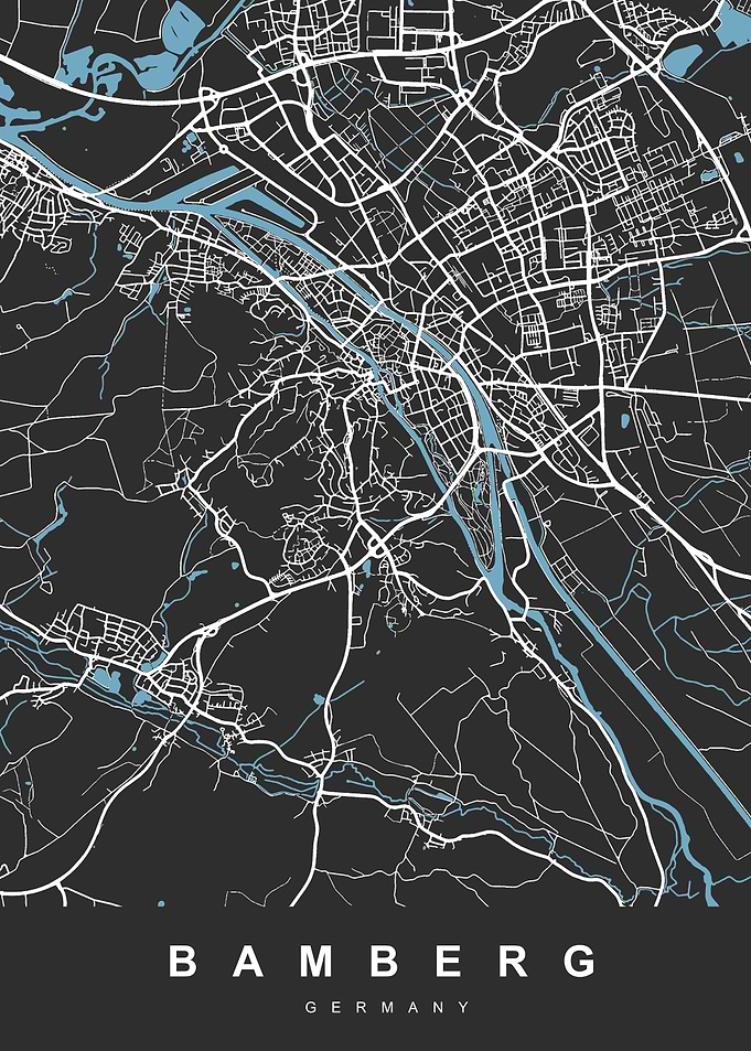 BAMBERG GERMAN Map