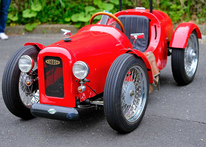 Tiny custom classic car