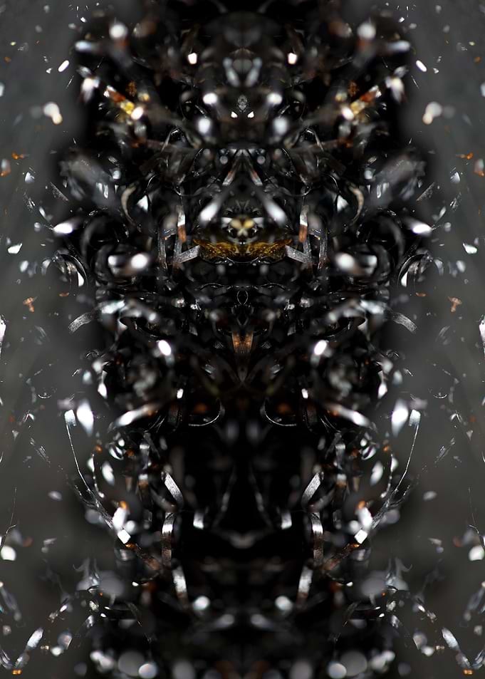 Stainless wire abstracts
