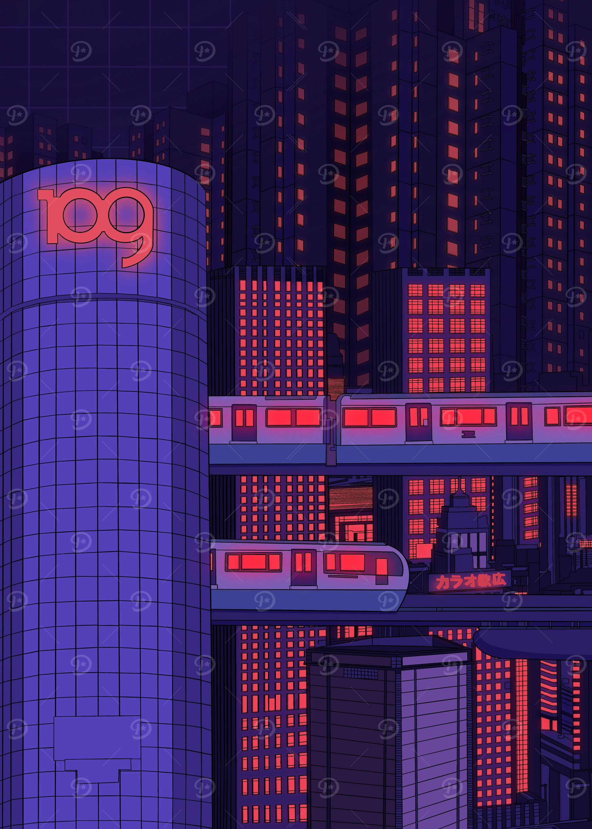 Trains and Skyscrapers