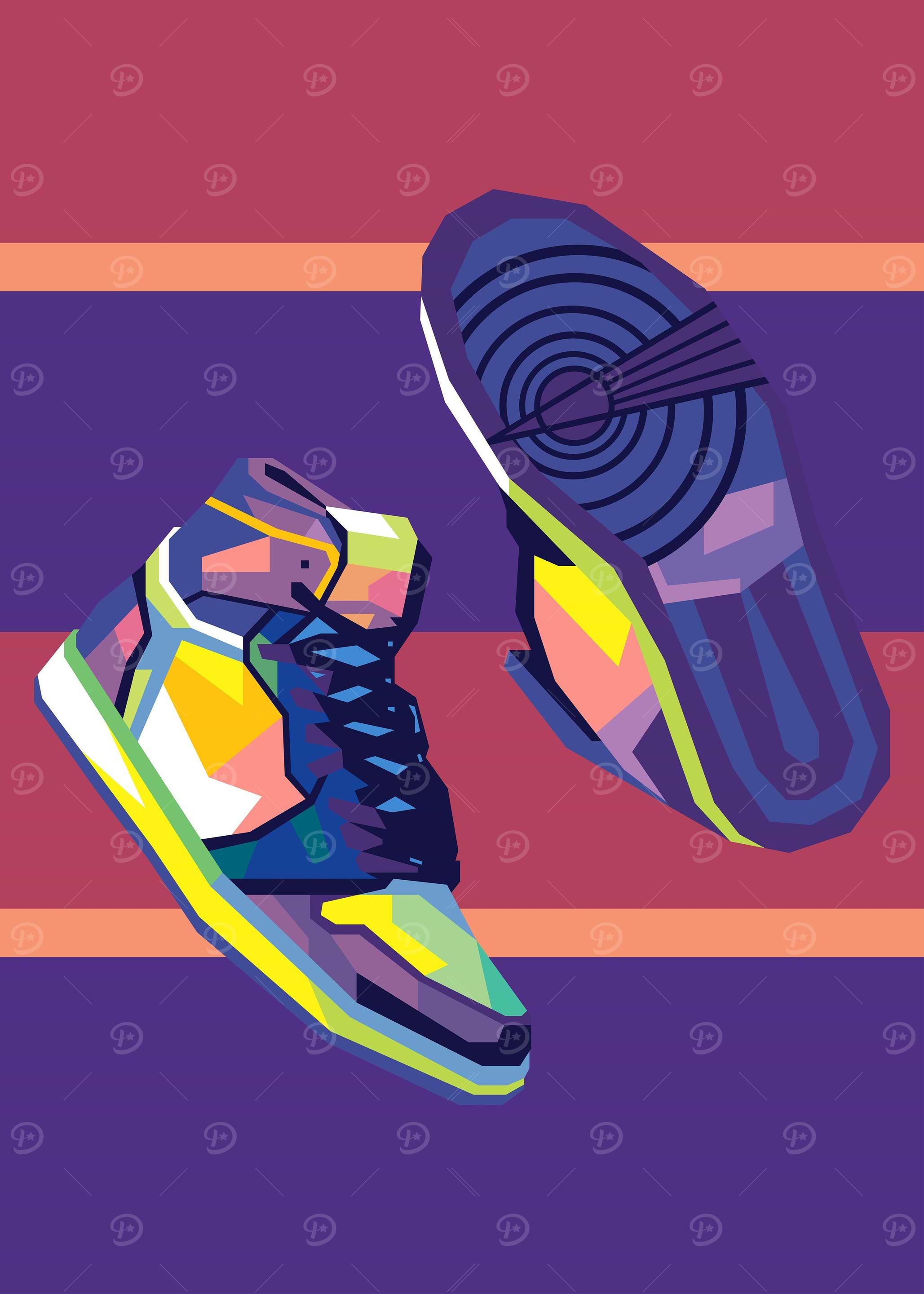 Shoes Pop Art