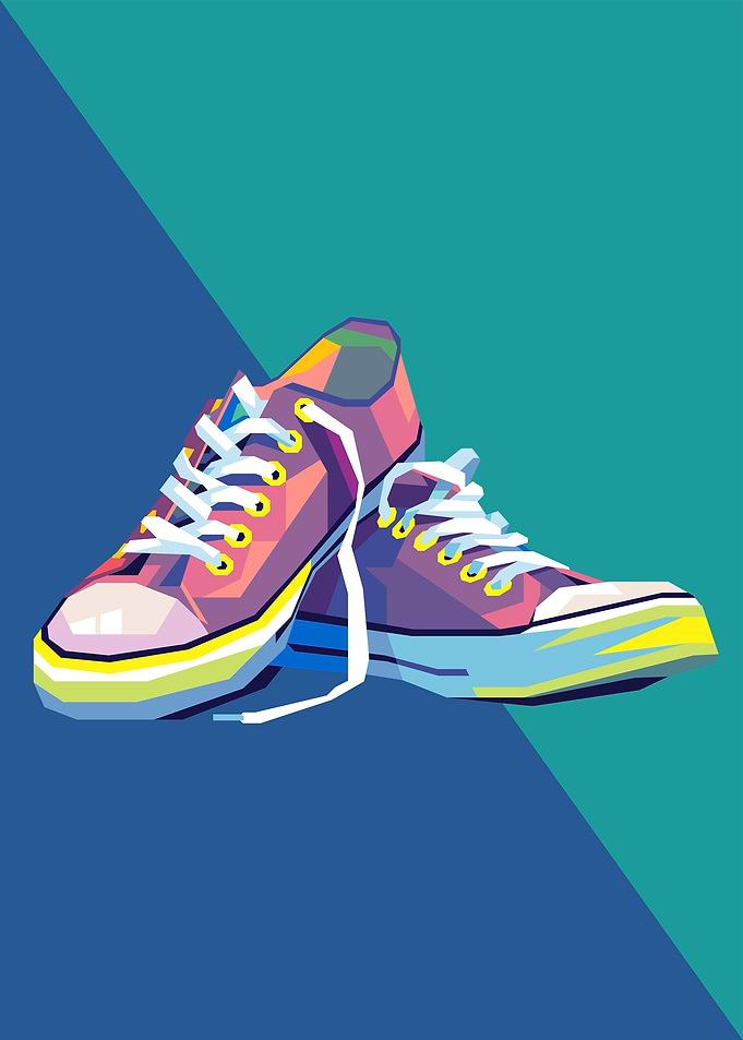 Shoes Pop Art