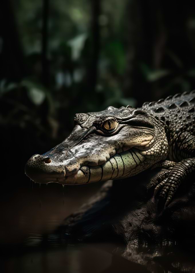 Stunning alligator
