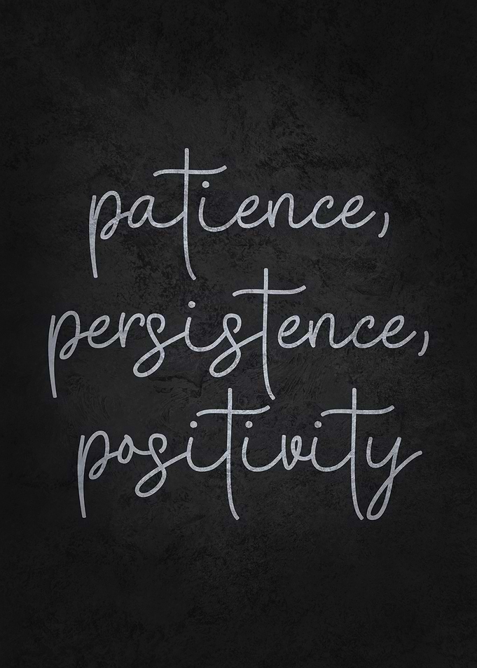 Patience Persistence