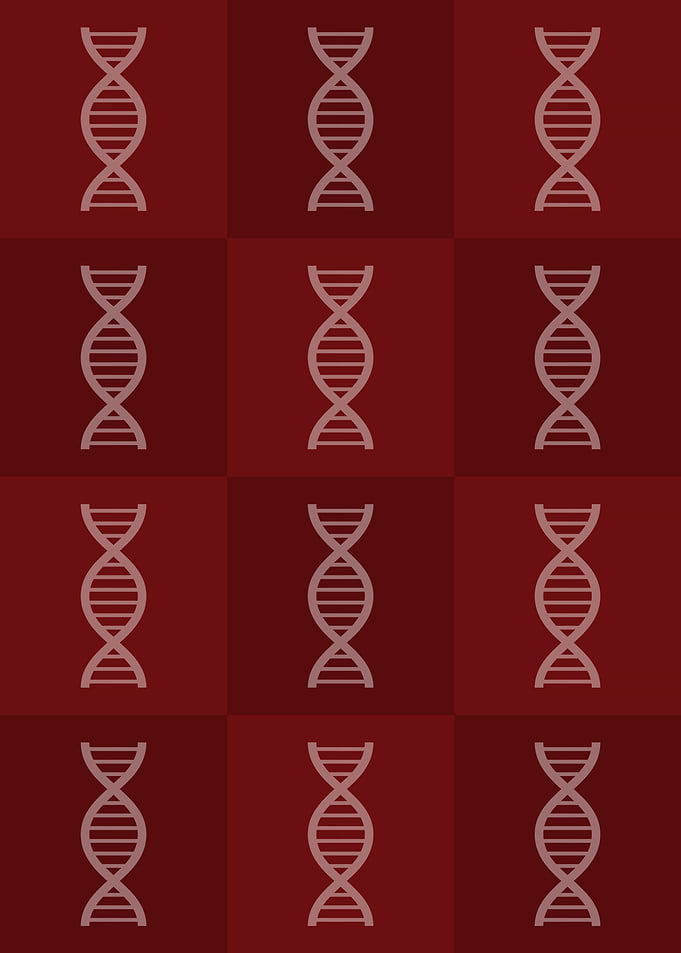 DNA Science Icons Pop Art
