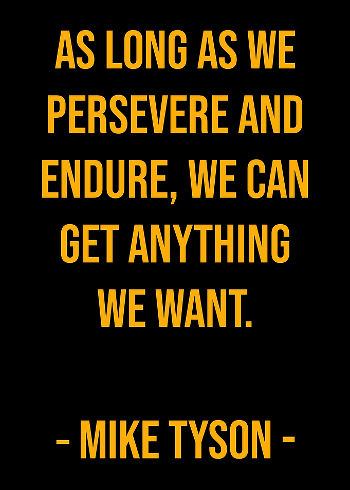 Mike Tyson Quotes Gold