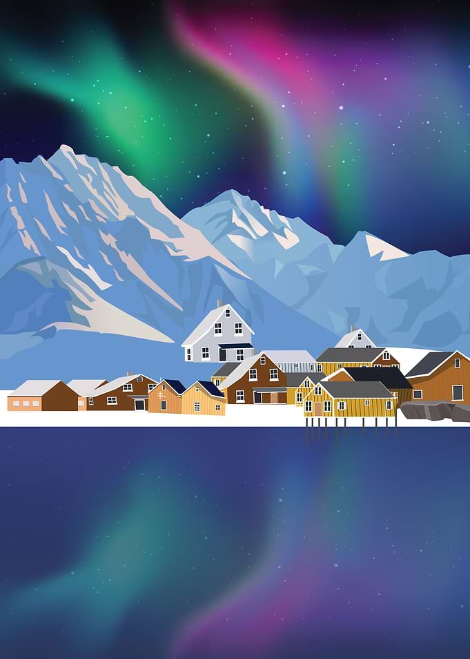 Norway landscape in summer