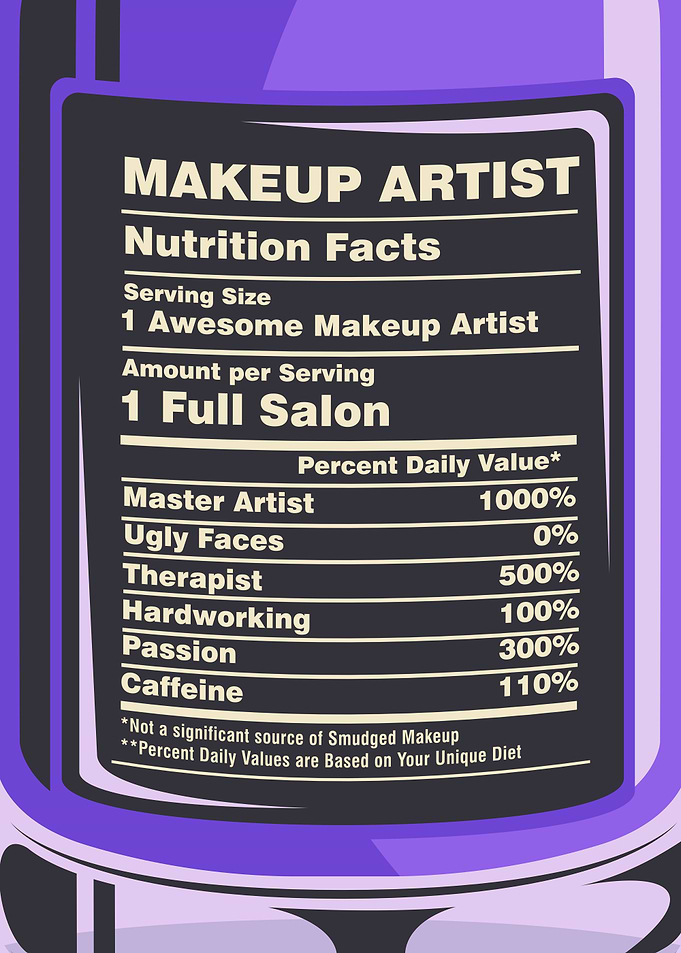 Makeup Artist Nutrition