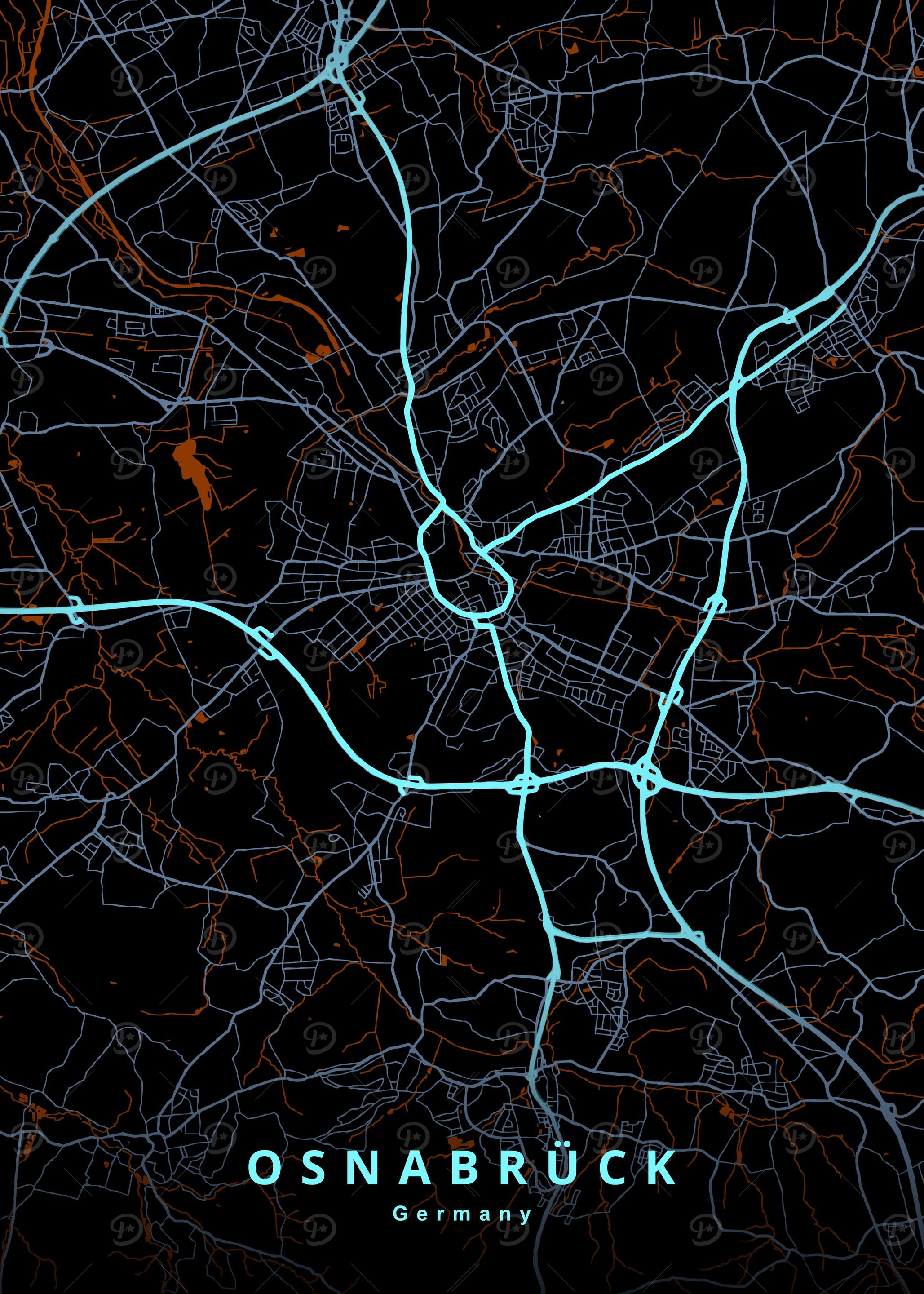 Osnabruck Map