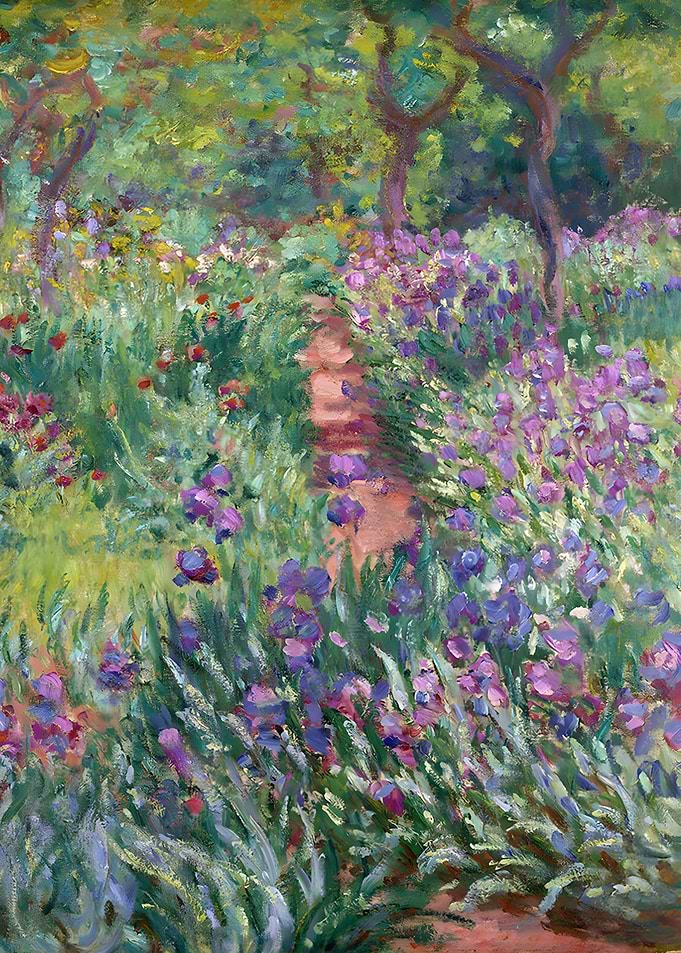 The Iris Garden at Giverny