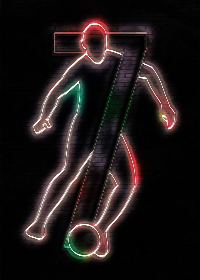7 football number